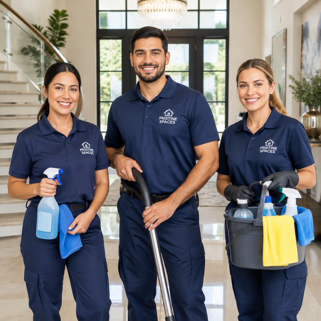 Harbour Homes professional cleaning team